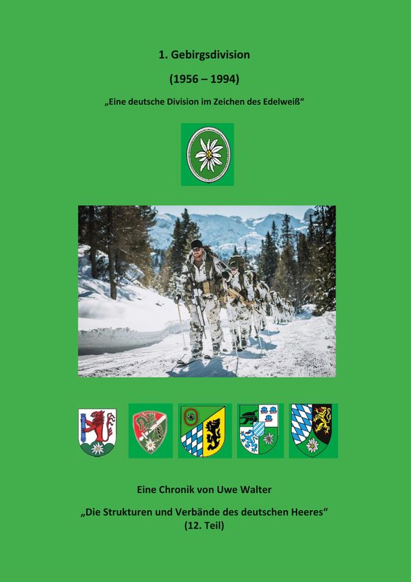 1. Gebirgsdivision (1956 - 1994) - Uwe Walter (Buch)