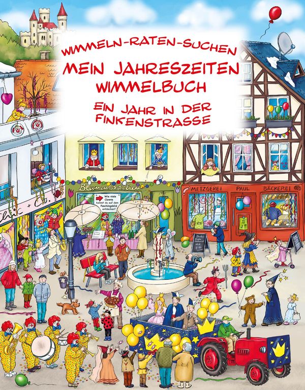 Mein Jahreszeiten Wimmelbuch (Buch)
