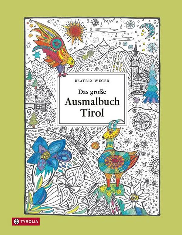 Das große Ausmalbuch Tirol (Buch)