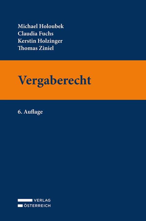 Vergaberecht - Michael Holoubek (Buch)