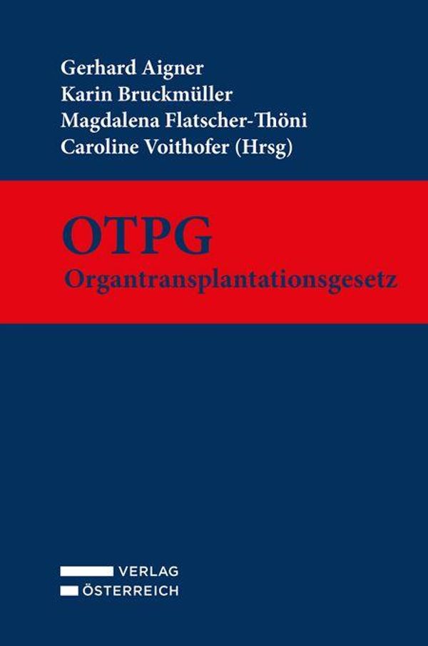 OTPG - Organtransplantationsgesetz (Buch)