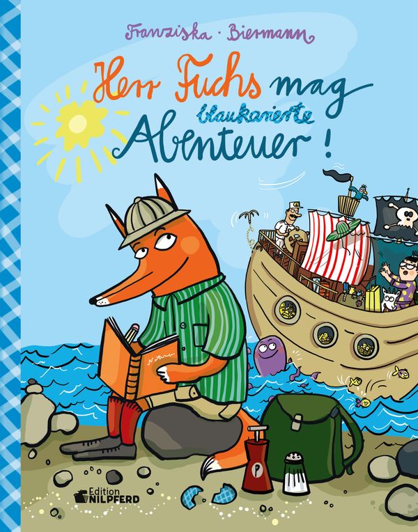 Herr Fuchs mag blaukarierte Abenteuer! - Franziska Biermann (Buch)