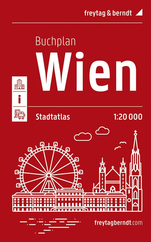 freytag & berndt Stadtatlas Wien Buchplan 1:20.000 (Buch)