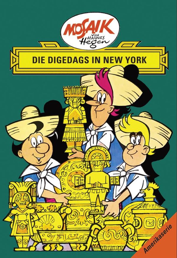 Amerikaserie 15.Die Digedags in New York - Lothar Dräger (Buch)