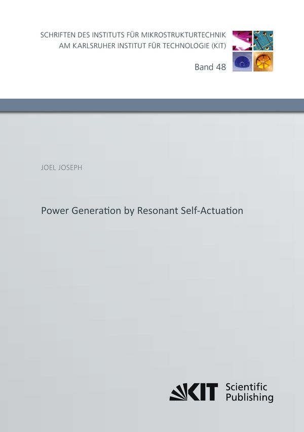 Power Generation by Resonant Self-Actuation - Joel Joseph (Buch)
