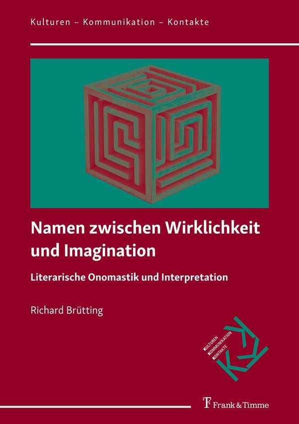 Namen zwischen Wirklichkeit und Imagination - Richard Brütting (Buch)
