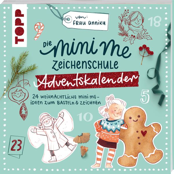 Die Mini me Zeichenschule Adventskalender. Frau Annika & ihr Papier...
