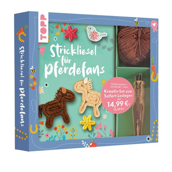 Kreativ-Set Strickliesel für Pferdefans - Anja Ritterhoff (Buch)