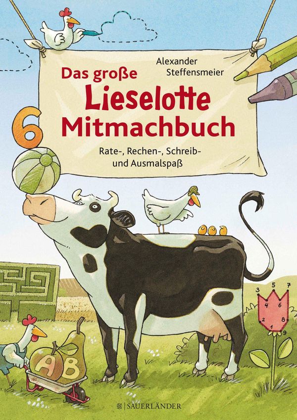 Das große Lieselotte Mitmachbuch - Alexander Steffensmeier (Buch)