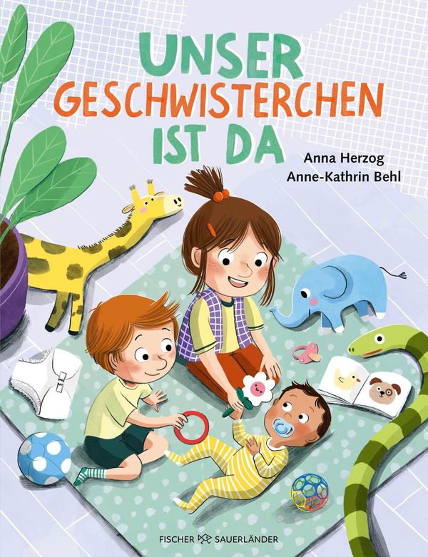 Unser Geschwisterchen ist da! - Anna Herzog (Buch)
