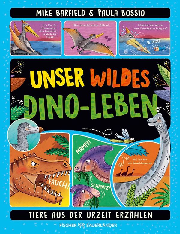 Unser wildes Dino-Leben - Mike Barfield (Buch)