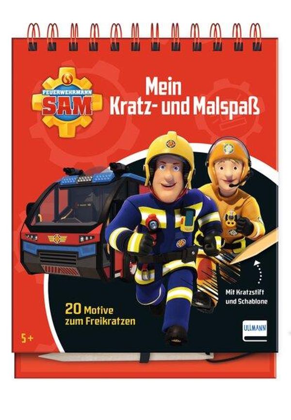 Mein Kratz- und Malspaß - Feuerwehrmann Sam (Buch)