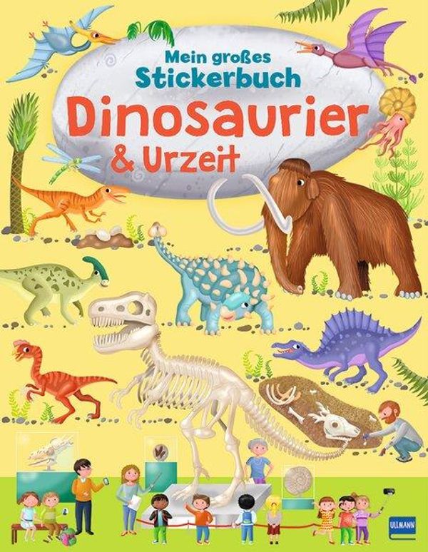 Mein großes Stickerbuch Dinosaurier & Urzeit - Ilaria Barsotti (Buch)