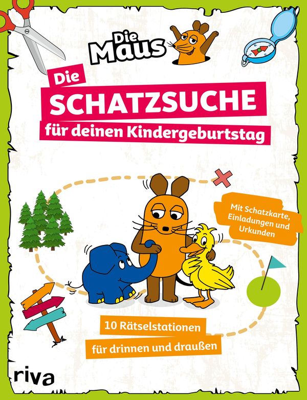 Die Maus - Die Schatzsuche/Schnitzeljagd für deinen Kindergeburtsta...