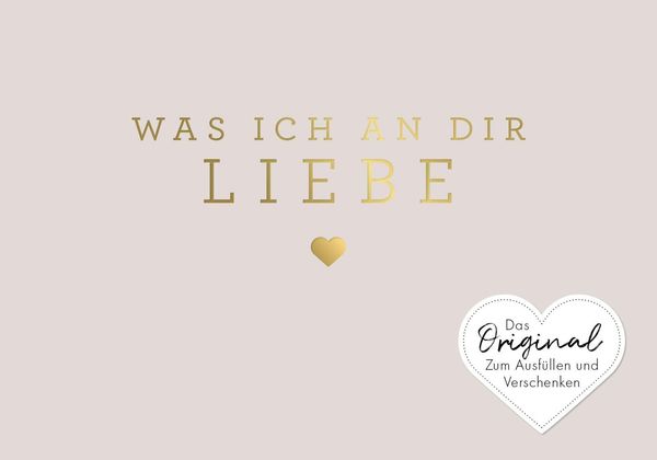 Was ich an dir liebe - Miniversion - Alexandra Reinwarth (Buch)