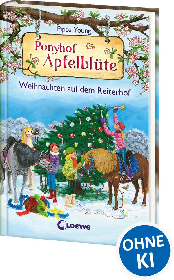 Ponyhof Apfelblüte - Weihnachten auf dem Reiterhof - Pippa Young