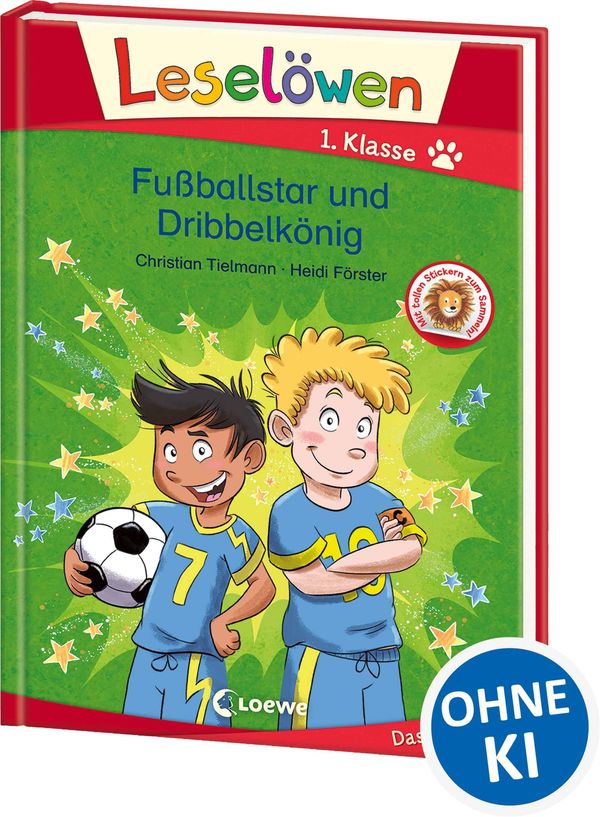 Leselöwen 1. Klasse - Fußballstar und Dribbelkönig (Buch)