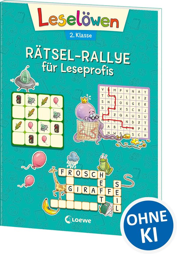 Leselöwen Rätsel-Rallye für Leseprofis - 2. Klasse (türkis) (Buch)