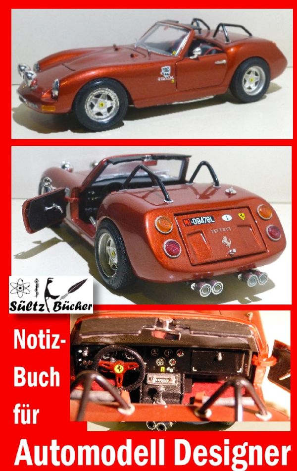 Notizbuch für Automodell-Designer - Renate Sültz (Buch)