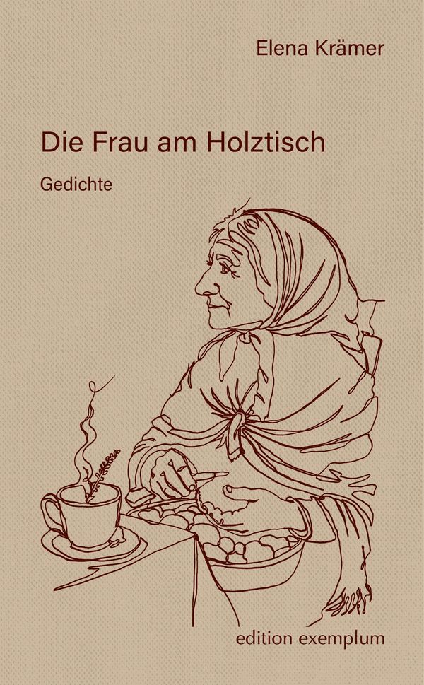 Die Frau am Holztisch - Elena Krämer (Buch)