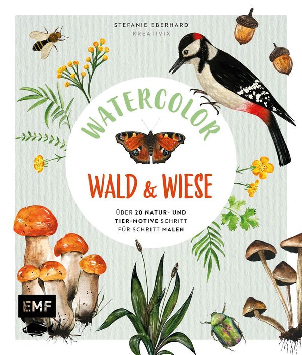 Watercolor Wald und Wiese - Stefanie Eberhard (Buch)