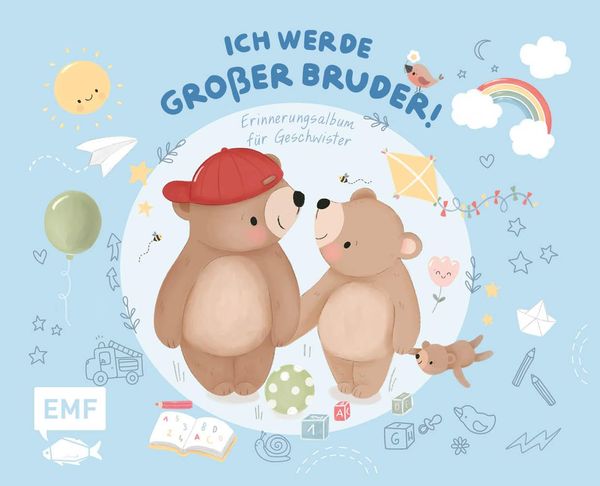 Erinnerungsalbum für Geschwister: Ich werde großer Bruder! (Buch)