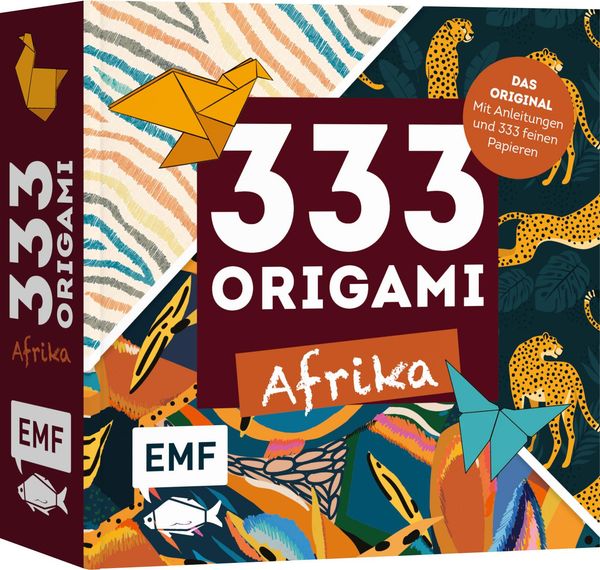 333 Origami - Faszination Afrika - Farbenfrohe Papiere falten (Buch)