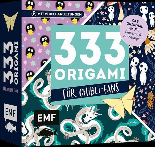 333 Origami - Für Ghibli-Fans - Niedliche Papiere falten (Buch)