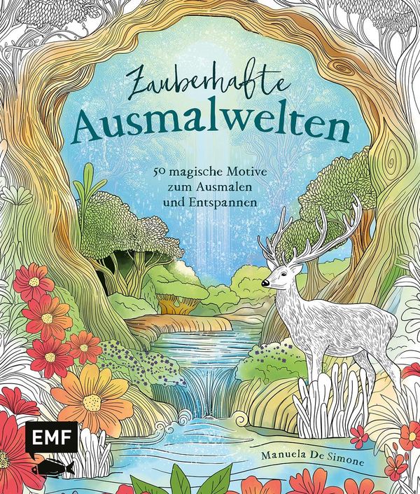 Zauberhafte Ausmalwelten - Manuela de Simone (Buch)