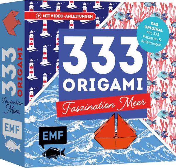 333 Origami - Faszination Meer - Maritime Papiere falten (Buch)