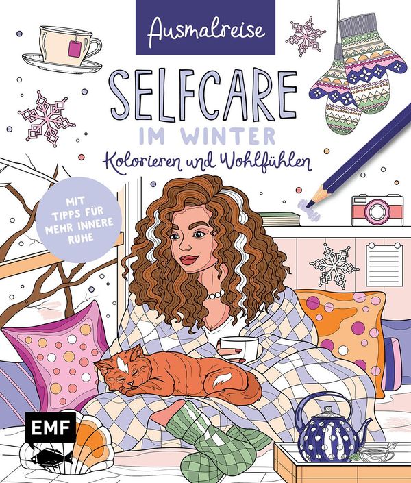 Ausmalreise Selfcare im Winter (Buch)