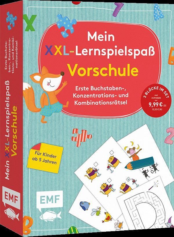 Mein XXL-Lernspielspaß: Vorschule - Sandy Thißen (Buch)