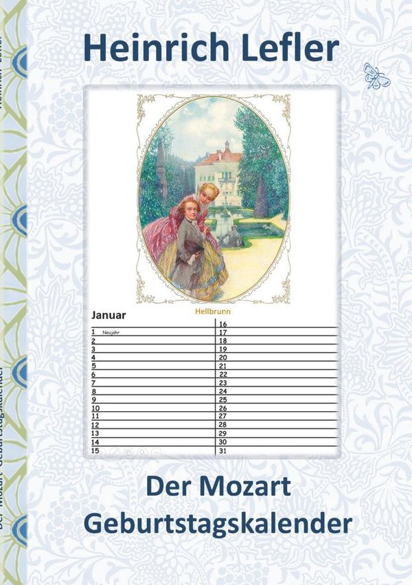 Der Mozart Geburtstagskalender (Wolfgang Amadeus Mozart) (Buch)