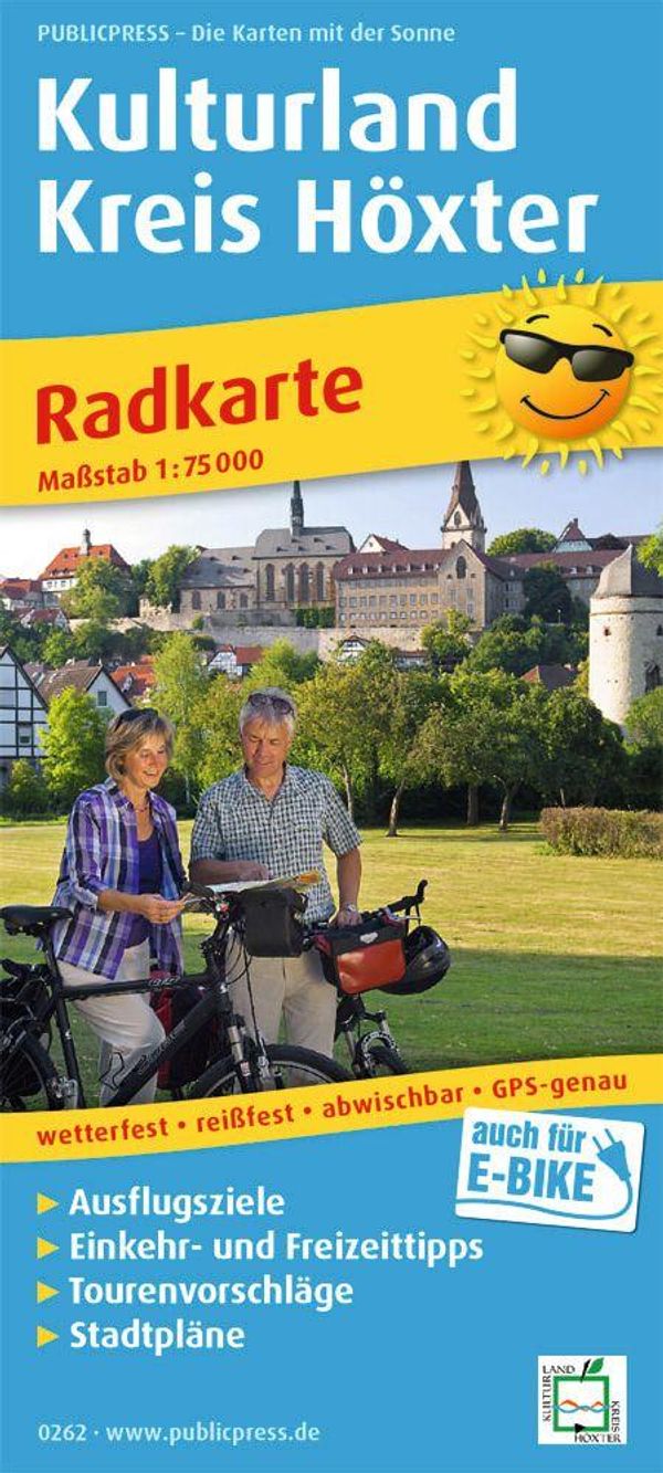 Publicpress Radkarte Kulturland Kreis Höxter 1:75.000