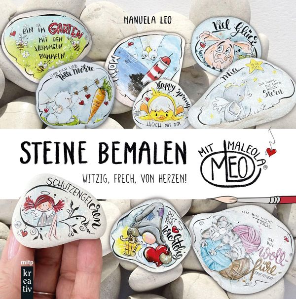 Steine bemalen mit MaLEOla - Manuela Leo (Buch)