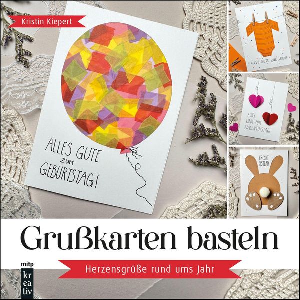 Grußkarten basteln - Kristin Kiepert (Buch)