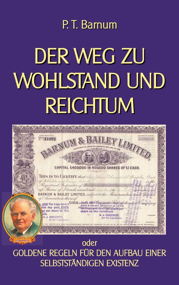 Der Weg zu Wohlstand und Reichtum - P. T. Barnum (Buch)