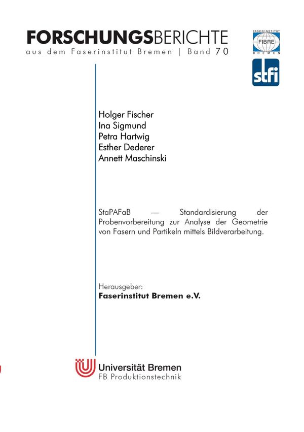 StaPAFaB - Holger Fischer (Buch)