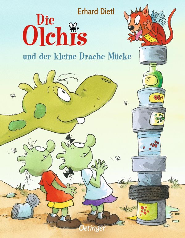 Die Olchis und der kleine Drache Mücke - Erhard Dietl (Buch)
