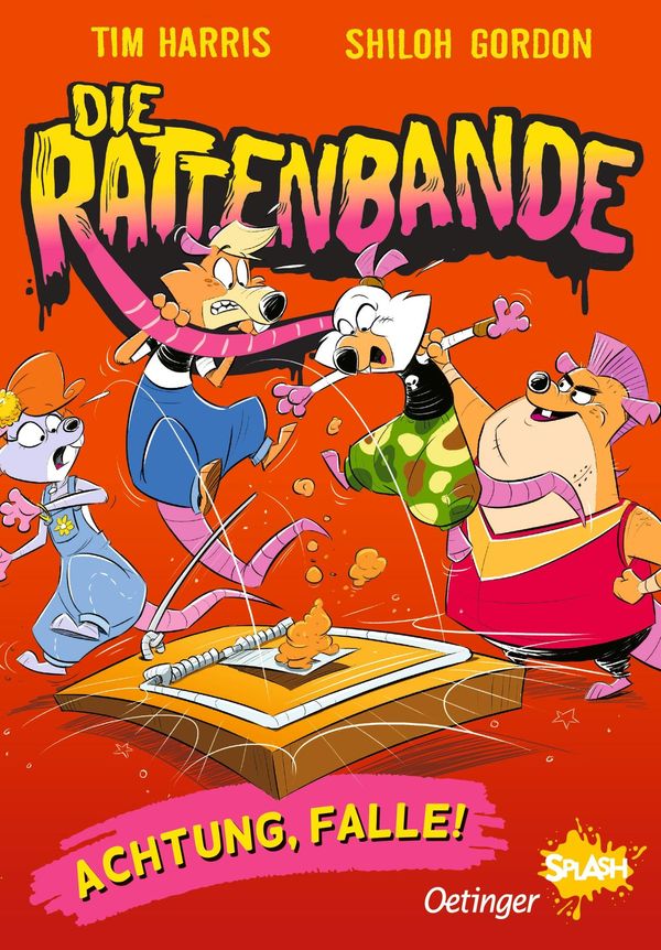 Die Rattenbande 3. Achtung, Falle! - Tim Harris (Buch)