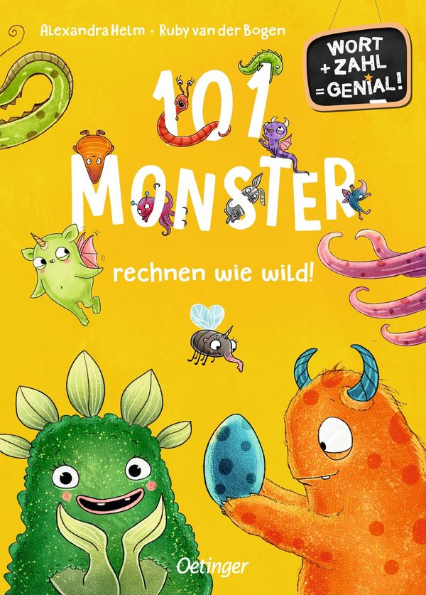 101 Monster rechnen wie wild! - Ruby van der Bogen (Buch)