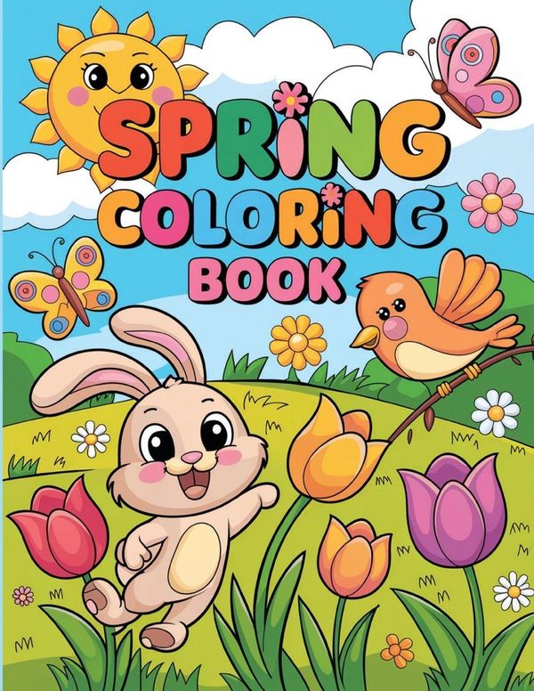 Spring Coloring Book for Adults - Laura Bidden (Buch)