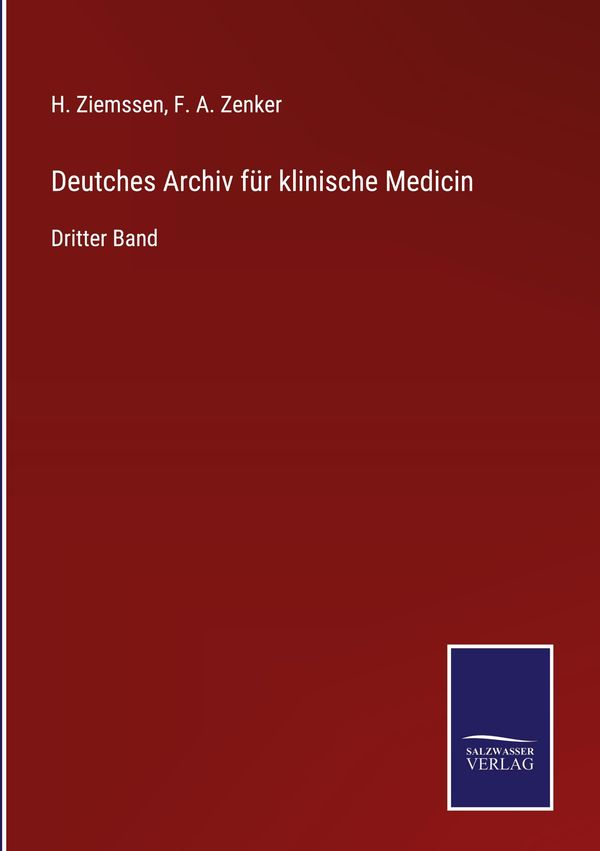 Deutches Archiv für klinische Medicin (Buch)
