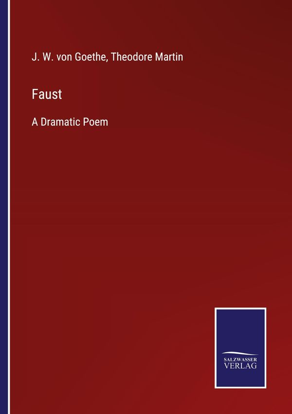 Faust - Johann Wolfgang von Goethe (Buch)