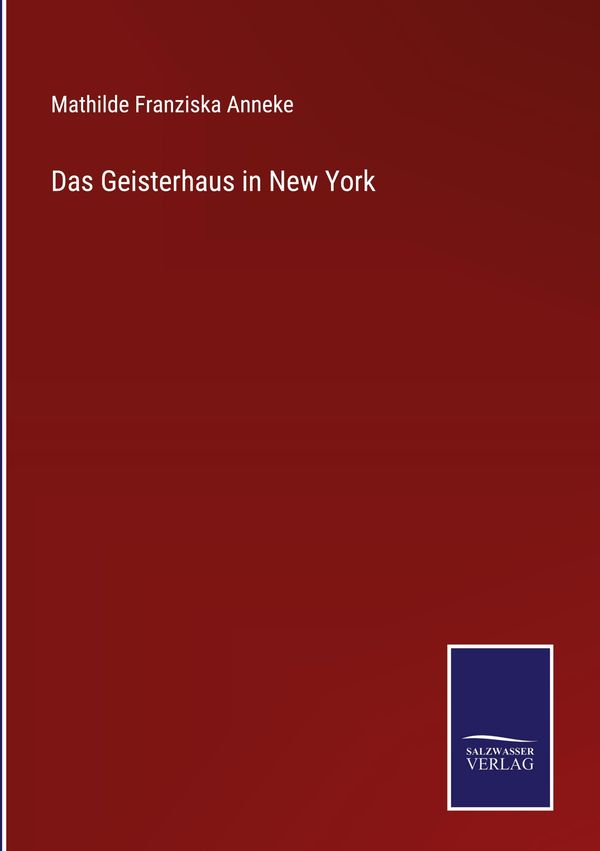 Das Geisterhaus in New York - Mathilde Franziska Anneke (Buch)