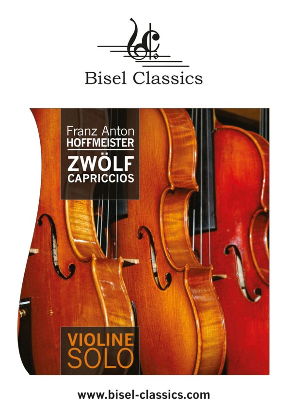 Zwölf Capriccios für Violine Solo (Buch)