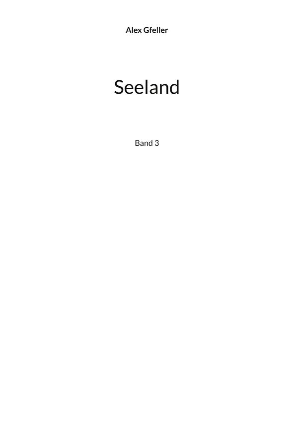 Seeland - Alex Gfeller (Buch)
