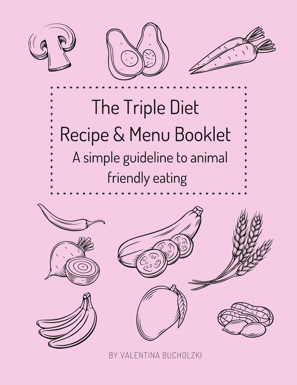 The Triplet Diet Recipe & Menu Booklet - Valentina Bucholzki (Buch)