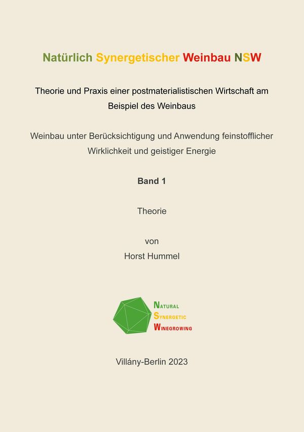 Natürlich Synergetischer Weinbau - Horst Hummel (Buch)