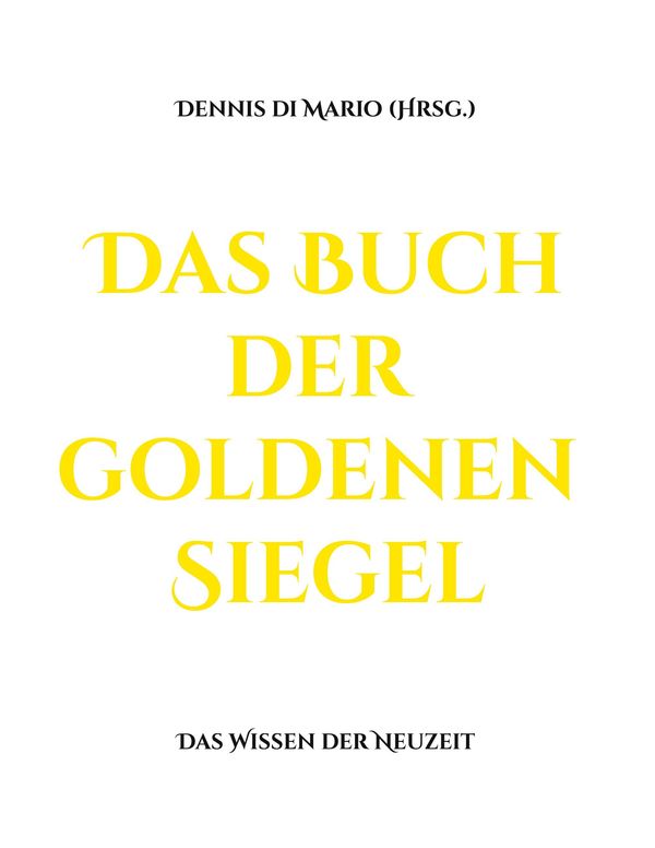 Das Buch der goldenen Siegel (Buch)
